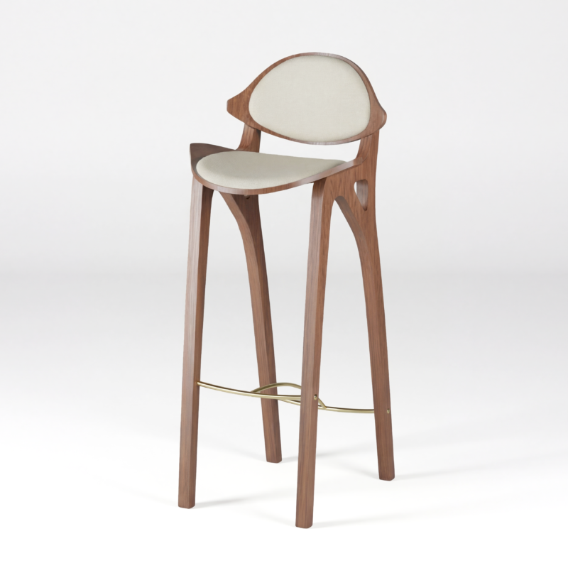 Chaise de bar Dryades